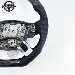 Volant de voiture en fibre de carbone noir, livraison rapide d'usine, pour Land Range Sport Style - Product Image 4