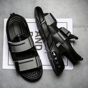 Haute qualité mode chaussures casual <span class=keywords><strong>sandale</strong></span> chaussures <span class=keywords><strong>meilleure</strong></span> vente matériel gris portable été en plein air <span class=keywords><strong>randonnée</strong></span> Sport hommes <span class=keywords><strong>sandale</strong></span> - Product Image 1