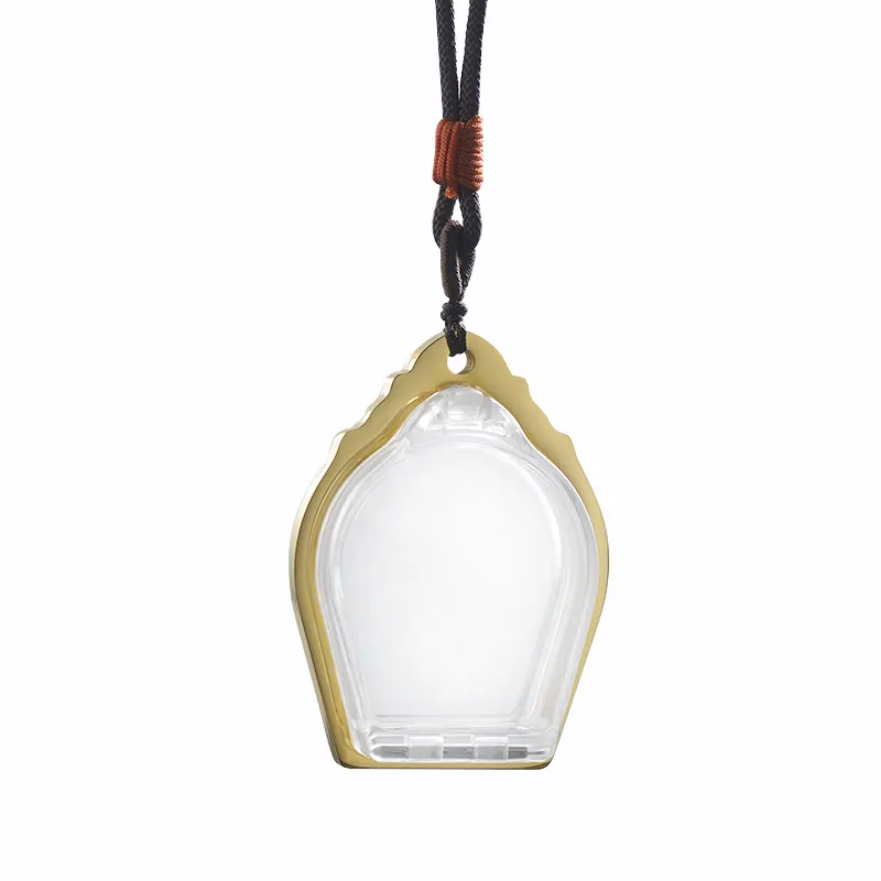 2021 New Arrival Convenient to Carry Strong and Durable Clear Acrylic Amulets Shell