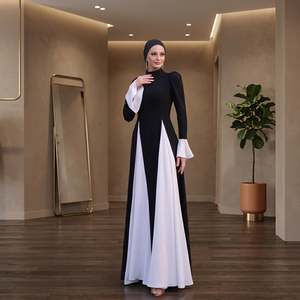 Elegant <b>Vintage</b> Formal Cocktail Evening Party Dress Lace Crystal Satin Pattern Luxurious Eco-Friendly Breathable Anti-static - Product Image 3