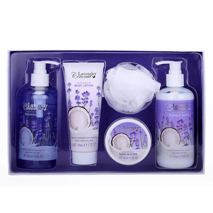 2023 Ensembles de costumes de bain de soins de la peau pour femmes à la lavande de marque privée de haute qualité - Product Image 2