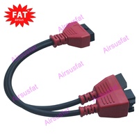Cable Adaptador OBD2 SGW para Dodge Ram, Jeep, Fiat, FCA, Chrysler, Conector de Cable Adaptador 12+8, Bypass Gateway, Programación de Protocolo