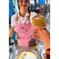 Machine à glace et gelato automatique tout-en-un Miles Galaxy Pro V2 avec yaourt et noix en acier inoxydable 304 – Vente chaude
