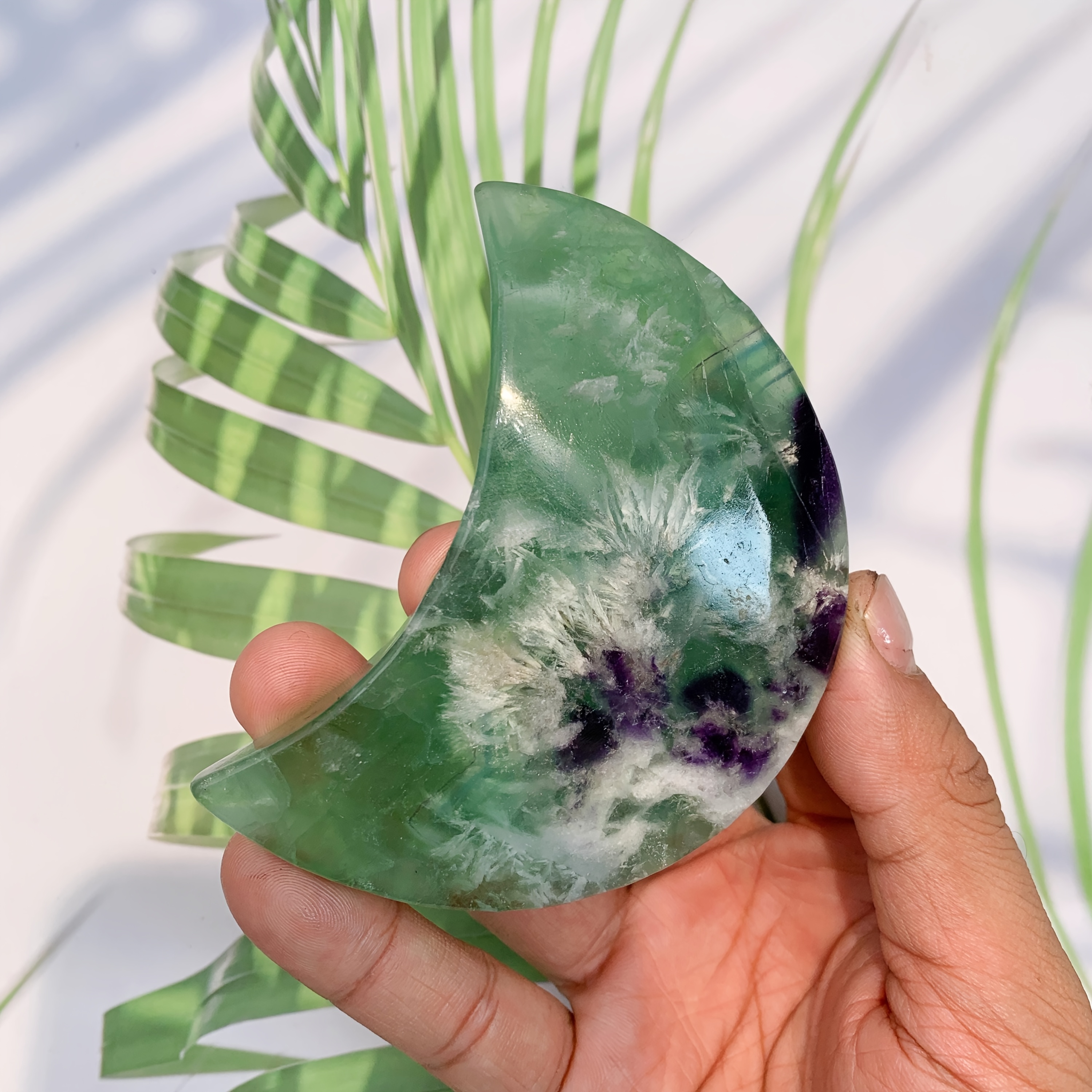 Fluorite plume