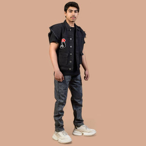 Pantalones Vaqueros Personalizados para Hombre, Corte Recto, Algodón, para Uso Diario, Fabricación OEM, Alta Calidad - Product Image 2