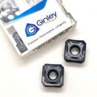 SNMX1206ANN-MM SNMX1205 SNMX1206 SNMX 1306 Plaquettes en carbure de tungstène avec revêtement PVD noir pour fraisage intensif de l'acier au carbone
