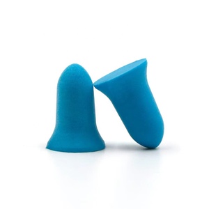 Vente en gros de bouchons d'oreille insonorisés en mousse pour concerts, <span class=keywords><strong>anti</strong></span>-<span class=keywords><strong>bruit</strong></span>, sommeil profond, forme de balle personnalisée, éponge en PU, bouchons d'oreille avec logo personnalisé - Product Image 2