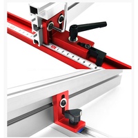 Rail en T de 75 mm pour scie à ruban, rail de coupe d'onglets, table de travail pour le travail du bois, mini rail en T pour fixation de clôture