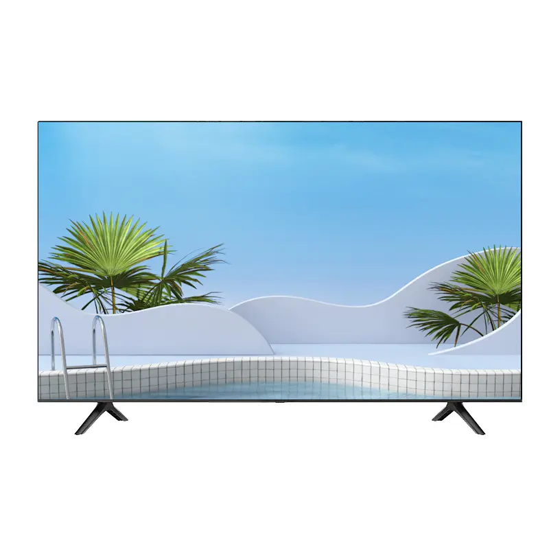 TV pintar LED, televisi layar datar murah 32 40 42 50 55 inci TV pintar Android LED 32 40 42 50 65 75 inci 4K