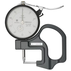 Mitutoyo 7360A Calibrador de Espesor con Dial de Medición de Lentes, Rango 0-10mm, Graduación 0.01mm - Product Image 3
