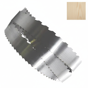 Lame de scie à ruban en carbure de stélite DH personnalisée 5860*56 pour le travail du bois, vente en gros, pour la coupe du bois - Product Image 4