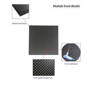 Pantallas LED Publicitarias RGB de Alta Resolución P1.5 P1.86 P2 P2.5 P3 P3.07 P4 P5, Suministro de Pantallas LED sin Costuras de 320*160 mm - Product Image 6