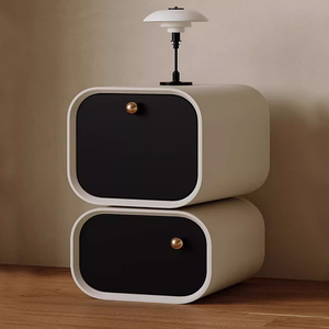 Designer creativo in legno massello comodino camera da letto <span class=keywords><strong>per</strong></span> bambini piccoli armadietti moderni Homestayers comodino MTN8119 - Product Image 1