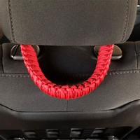 Poignées de sécurité pour arceau de sécurité de voiture personnalisées, idéales pour le camping et la randonnée - Matériau nylon PVC
