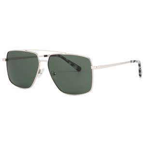 Gafas de Sol Unisex con Marco Metálico Rectangular, Lentes Degradadas, 100% Protección UV, Estilo Piloto, para Uso en Exteriores, para Adultos - Product Image 4