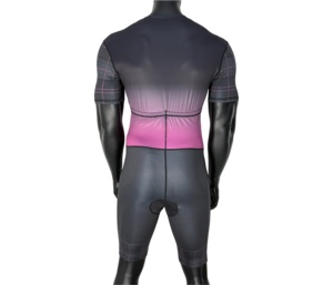 Combinaison de <span class=keywords><strong>triathlon</strong></span> professionnelle pour homme, séchage rapide, extensible, une pièce, manches courtes, compression, pour la compétition - Product Image 5