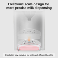 Distributeur de lait infantile électrique intelligent et automatique, machine de préparation de préparations laitières avancée avec mélangeur de lait uniforme