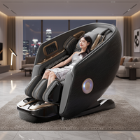 Fauteuil de massage complet VCT 901C moderne à gravité zéro et haut de gamme pour usage domestique avec rail SL extra-long – Prix réduit