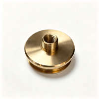 Raccord fileté en laiton usiné CNC sur mesure, adaptateur de raccord de tuyau en laiton fileté BSP NPT pour système hydraulique et pneumatique