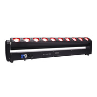 10x40W Led Beam Moving Head AUTO Éclairage de Scène RGBW DMX pour Fêtes, Boîtes de Nuit, DJ, Discothèques, Bars avec Flight Case