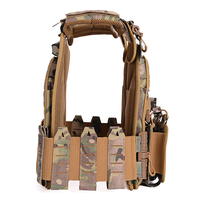 Gilet tactique personnalisé LUPU à libération rapide, porte-plaques, pochettes, vendu directement d'usine, plusieurs couleurs, pour la chasse, la sécurité extérieure