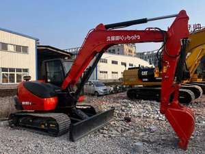 Excavatrice sur chenilles KX183-3, comme neuve, faible nombre d'heures, poids opérationnel de 8 tonnes, moteur et pompe japonais haute performance - Product Image 5