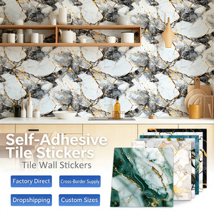 Panel de <span class=keywords><strong>Pared</strong></span> 3D de PVC con Diseño de Mosaico, Impermeable, de Lujo, <span class=keywords><strong>para</strong></span> Decoración de Paredes de Sala de Estar, TV, Apartamento - Product Image 1
