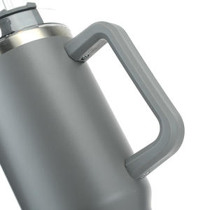 40oz Stainless Steel Vacuum Insulated <b>Tumbler</b> Eco-Friendly Camping Mug with Handgrip Large Capacity Portable American Style - Product Image 4