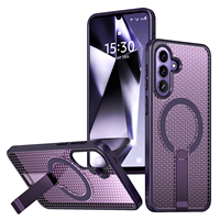 Étui magnétique respirant à dissipation thermique pour Samsung A27 A57 A37 A17 A07 A56 A36 X Cover 7 Pro avec recharge sans fil
