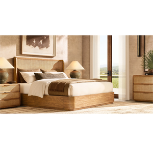 Meubles de chambre à coucher de style français, design moderne et luxueux, fabriqués à la main, lits en bois de chêne durables, taille king - Product Image 2