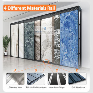 Tùy chỉnh hiện đại kim loại kệ sàn đá Granite loại tường gạch đá cẩm thạch gốm Rack hiển thị cho showroom - Product Image 3