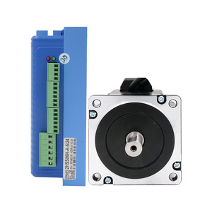 86J1880EC-1000-LS-14(K)+<span class=keywords><strong>2HSS86H</strong></span> 4.5N.m Nema 34 Controlador de motor paso a paso de bucle cerrado, Motor servo híbrido de 2 fases - Product Image 3