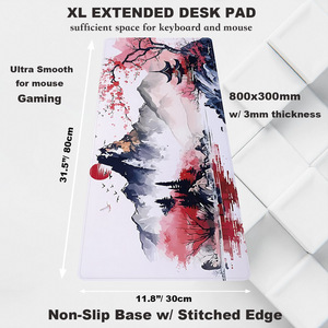 超大游戏桌垫缝合边缘防水防滑橡胶键盘鼠标垫批发供应 - Product Image 2
