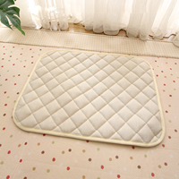 Fabricant auto-refroidissant en soie glacée antidérapant chat chien tapis de lit frais pour intérieur extérieur