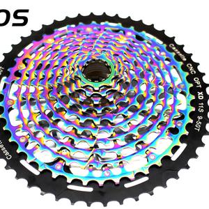 XTOS Mtb11Speed 9-50T <span class=keywords><strong>Cassette</strong></span> Ult Xd cinta arco iris de luz Ultra rueda libre piñón SHIMANO - Product Image 1
