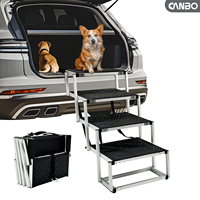 CanboPet - Escaliers pour chiens en gros pour voiture, réglables, 5 ou 6 marches, pliables, fabricant OEM ODM
