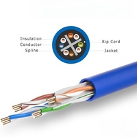 Cable Ethernet Cat6 Keystone Jack 100% Cobre Desnudo, 305M (1000 pies), CCA LAN UTP, Cable de Red