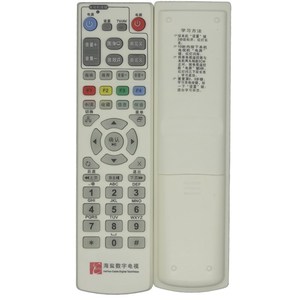 Télécommande pour décodeur TV numérique Haiyan Crystal Beads Jz Yk 01653 Blanc 18,5x4,8x2,7cm pour décodeur TV - Product Image 5