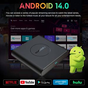 กล่องทีวีอัจฉริยะ Mortal T1 Pro ระบบ Android 14 RK3528 Quad Core แรม 2GB รอม 16GB รองรับ 4K WiFi 6 เครื่องเล่นสื่อสตรีมมิ่ง OTT - Product Image 5