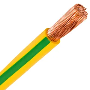 H07-VK гибкого изолированного желтый зеленый многожильные медные кабели