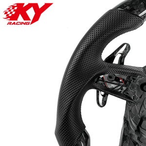Volante de fibra de carbono forjado personalizado con levas de cambio para Lamborghini Urus Gallado Aventador Hurcan LP550 LP560 LP570 - Product Image 2