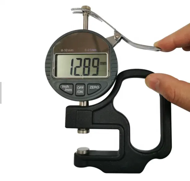 LIYI High Accuracy 0-12.7mm Digital Thickness Gauge Meter Measurement For Glass Paper Film Plate