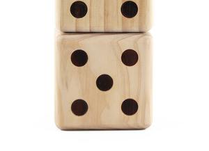 Ensemble de dés en bois naturel très demandé, dés en bois massif faits à la main pour les jeux de table RPG, disponibles à un bon prix - Product Image 6