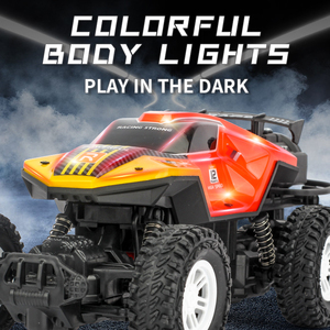 Xe điều khiển từ xa chuyên nghiệp 6 kênh tỷ lệ 1:16, leo núi tốc độ cao, biểu diễn pha nguy hiểm, có chức năng phun nước, dành cho trẻ em - Product Image 4