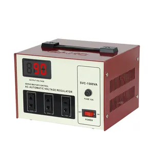 Power protector over voltage and under voltage protection SVC-1000VA servo motor voltage stabilizers regulators