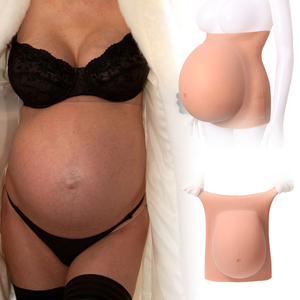 Faux ventre <span class=keywords><strong>enceinte</strong></span> sensation réelle Silicone souple ventre réaliste ventre <span class=keywords><strong>enceinte</strong></span> accessoires de Film série télévisée accessoires parodie Costume Cosplay - Product Image 1
