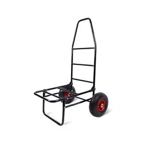 <span class=keywords><strong>Chariot</strong></span> de pêche à la <span class=keywords><strong>carpe</strong></span> de camping entièrement en métal avec deux roues - Product Image 4