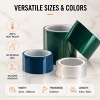 Film en polyester 1 mm transparent, double face, acrylique, imperméable, sensible à la pression, pour montage, mousse nano multi-usages, résistante