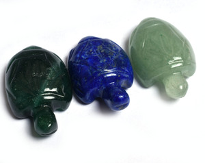 Hand Carved Green Aventurine Tortoise Figurine Natural Gemstone for <b>Feng</b> <b>Shui</b> Crystal Healing Spiritual Energy Home Decorative - Product Image 3