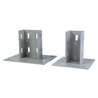 Usine Shanghai 60 80 90 100 Accessoires en aluminium pour montage au sol Série 6000 Service de poinçonnage de qualité pour armoires